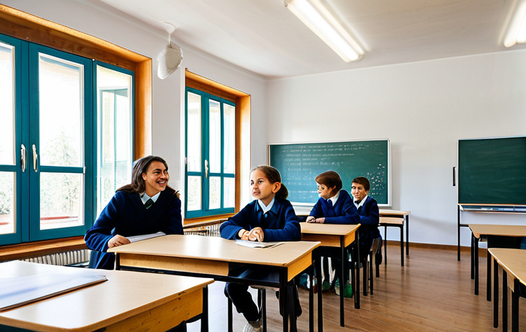에너지 포지티브 건축의 교육적 가치 - Sustainable School Classroom**

"A bright and airy classroom in an Italian school designed with posi...